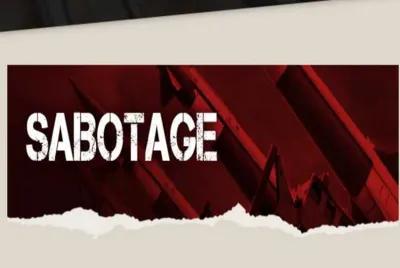 Sabotage poster1